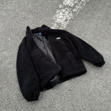 FLUFFY JACKET BLACK