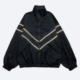 STRIPE WINDBREAKER
