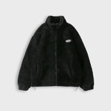 FLUFFY JACKET BLACK