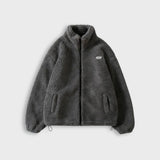 FLUFFY JACKET GREY